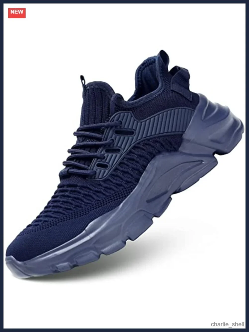 Men's Lightweight Breathable Running Shoes Non-Slip Memory Foam Athletic